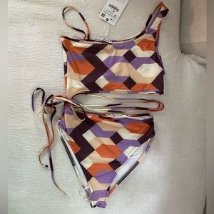 Zara Geometric Bodysuit